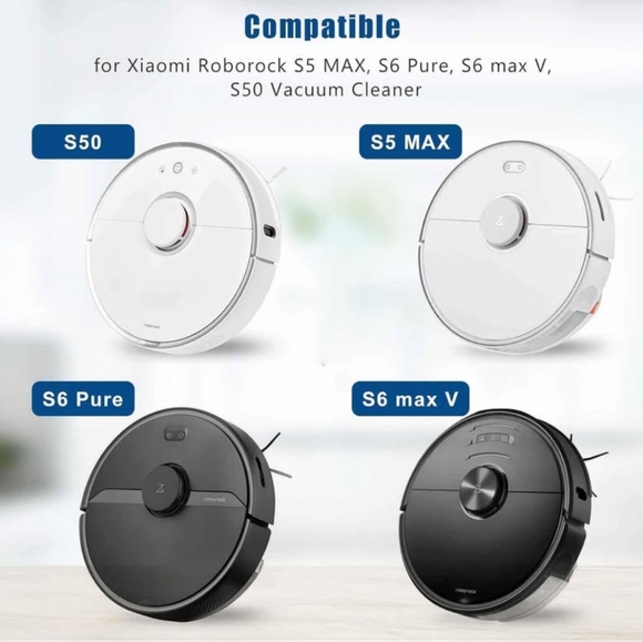 Roborock Robotic Vacuum Cleaner Parts S5 S5 Max S6 S6 MaxV S6 Pure E20 E25 E35 - Picture 2 of 5